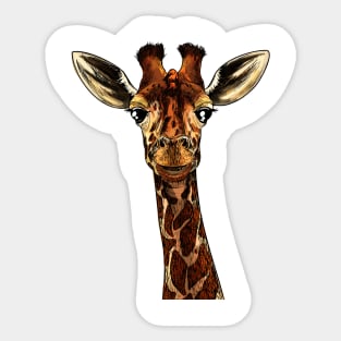 Cute Giraffe Sticker